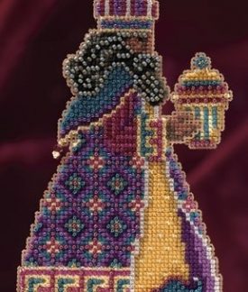 Mill Hill, Beaded Cross Stitch Kit, Nativity, Magi Trilogy, Balthasar, MH191301
