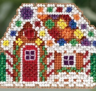 Mill Hill, Beaded Cross Stitch Kit: Gingerbread Cottage, MH185305
