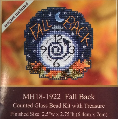 Mill Hill, Counted Glass Bead Cross Stitch Kit, Fall Back, MH18-1922