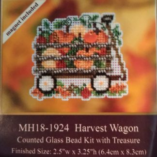 Mill Hill, Counted Glass Bead Cross Stitch Kit, Harvest Wagon, MH18-1924