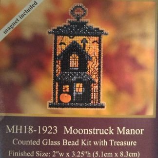 Mill Hill, Counted Glass Bead Cross Stitch Kit, Moonstruck Manor, MH18-1923
