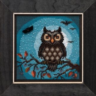 Mill Hill, Beaded Cross Stitch Kit, Midnight Owl, MH141922