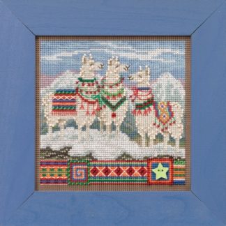 Mill Hill, Beaded Cross Stitch Kit, Fa, La, La Llamas, MH141935