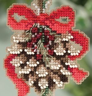 Mill Hill, Beaded Cross Stitch Kit: Pinecone, MH185304