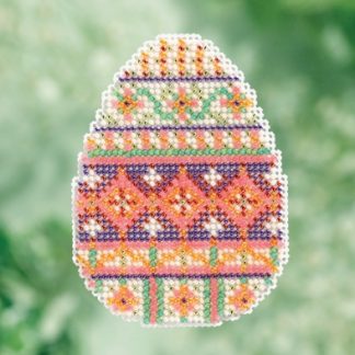 Mill Hill, Beaded Cross Stitch Kit, Trellis Egg, MH181715
