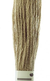DMC, Embroidery Floss, 6-Strand, 612, Drab Brown Light