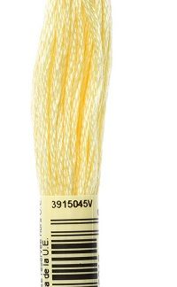 DMC, Embroidery Floss, 6-Strand, 745, Pale Yellow Light