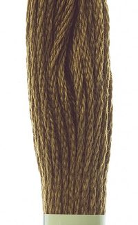 DMC, Embroidery Floss, 6-Strand, 869, Hazelbut Brown Very Dark