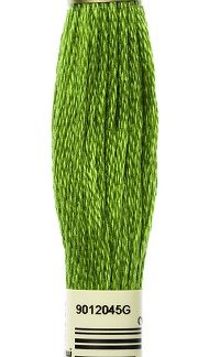 DMC, Embroidery Floss, 6-Strand, 906, Parrot Green Medium