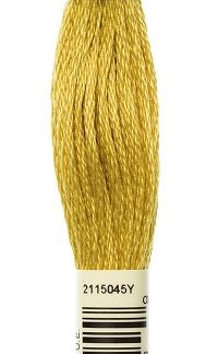 DMC, Embroidery Floss, 6-Strand, 3820, Straw Dark