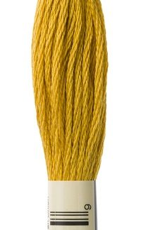 DMC, Embroidery Floss, 6-Strand, 3852, Straw Very Dark
