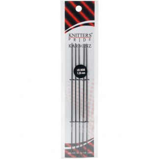 Knitter's Pride, Karbonz, 6" Double Pointed Needles, US 0000, 5 pk