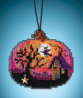 Mill Hill, Beaded Cross Stitch Kit, Bewitching Pumpkin, MH162024