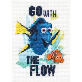 Dimensions Cross Stitch Kit: Go with the Flow, 70-65173