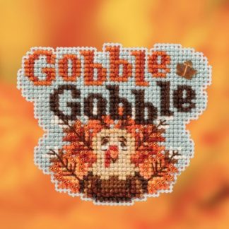 Mill Hill, Beaded Cross Stitch Kit, Gobble, Gobble, MH182022