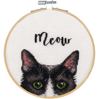 Dimensions Cross Stitch Kit: Meow, 72-75983