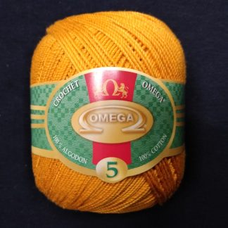 Omega, Crochet Cotton #5, 61, Cobre (Copper)
