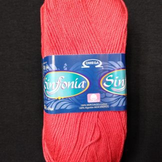 Omega, Sinfonia, Cotton Yarn, 822, Fresa (Strawberry)