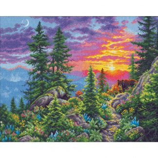 Dimensions Cross Stitch Kit: Sunset Mountain Trail, 70-35383