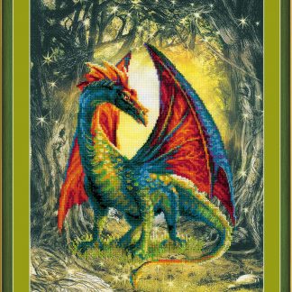 Riolis, Cross Stitch Kit, Forest Dragon, 0057 PT