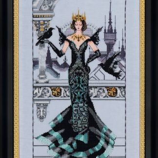 Mirabilia Designs, Cross Stitch Pattern, MD139, The Raven Queen