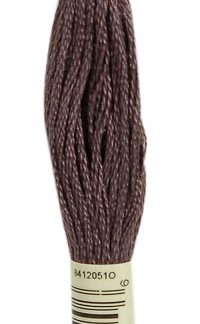 DMC, Embroidery Floss, 6-Strand, 009, Brown Bismark