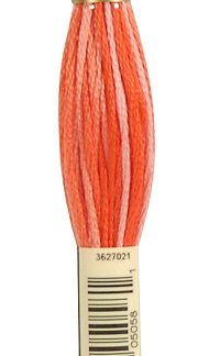 DMC, Embroidery Floss, 6-Strand, 106, Coral Shaded