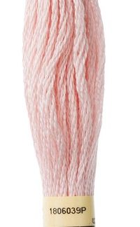 DMC, Embroidery Floss, 6-Strand, 225, Shell Pink Ultra Very Light