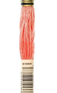 DMC, Embroidery Floss, 6-Strand, 352, Coral Light