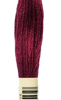 DMC, Embroidery Floss, 6-Strand, 815, Garnet Medium
