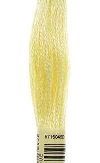 DMC, Embroidery Floss, 6-Strand, 3078, Golden Yellow Very Light