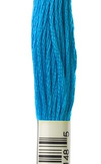 DMC, Embroidery Floss, 6-Strand, 3843, Electric Blue
