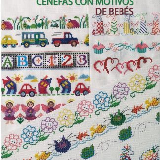 Omega, Labores, Punto de Cruz (Cross Stitch Pattern), 06, Cenefas con Motivos Bebes (Baby Border Motives)