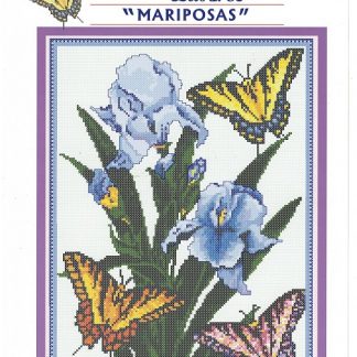 Omega, Labores, Punto de Cruz (Cross Stitch Pattern), 23, Mariposas (Butterflies)