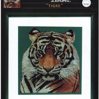Omega, Labores, Punto de Cruz (Cross Stitch Pattern), 48, Tigre (Tiger)