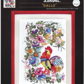 Omega, Labores, Punto de Cruz (Cross Stitch Pattern), 49, Gallo (Rooster)