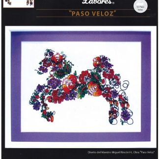 Omega, Labores, Punto de Cruz (Cross Stitch Pattern), 51, Paso Veloz (Fast Paced Horse)