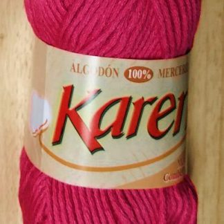 Omega, Karen, Cotton Yarn, 720, Fiusha (Fuschia)