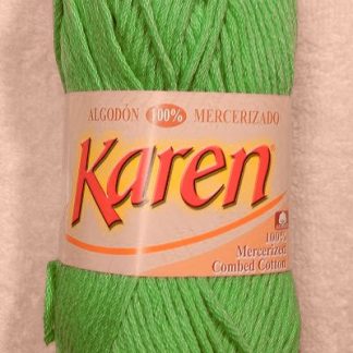 Omega, Karen, Cotton Yarn, 708, Verde (Green)