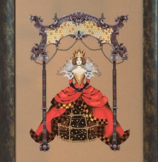 Mirabilia Designs, Cross Stitch Pattern, MD171, The Queen Bee