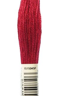 DMC, Embroidery Floss, 6-Strand, 304, Red Medium