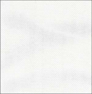 Omega, Fabric, Cuadrille Aida, 14ct, 1 mts x 1.40 ancho, Blanco (White)