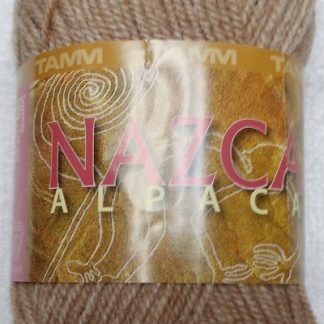 Hilos Omega, Tamm Nazca Alpaca (Wool, Alpaca, Acrylic DK Yarn), 50 g, 5303 Camello (Camel)
