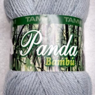 Hilos Omega, Tamm Panda Bambu (Wool Bamboo Fingering Yarn), 100 g, 3161 Cielo (Sky Blue)