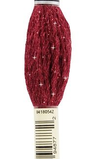 DMC, Mouline Etoile Embroidery Thread, C814, Garnet Dark
