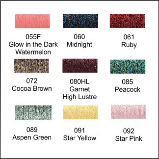Kreinik, Blending Filament: 055F Glow-in-the-Dark Watermelon