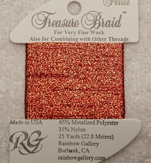 Rainbow Gallery, Treasure Braid Petite, PB48, Autumn Leaves