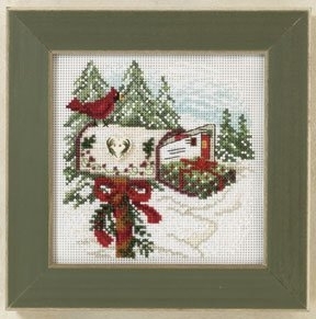 Mill Hill, Counted Beaded Cross Stitch Kit, Holiday Delivery, MH14-1302