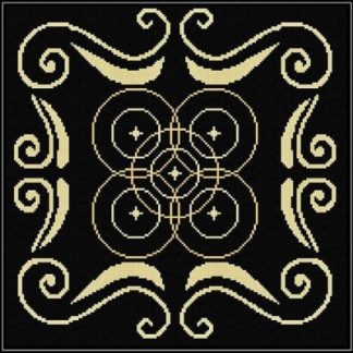 Alessandra Adelaide Needleworks, Cross Stitch Pattern, Rings of Infinity, AAN662