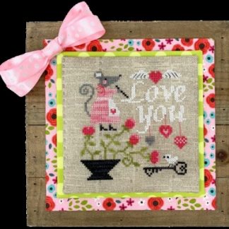 The Tiny Modernist, Mouse's Love Letter, Cross Stitch Pattern, TMR281